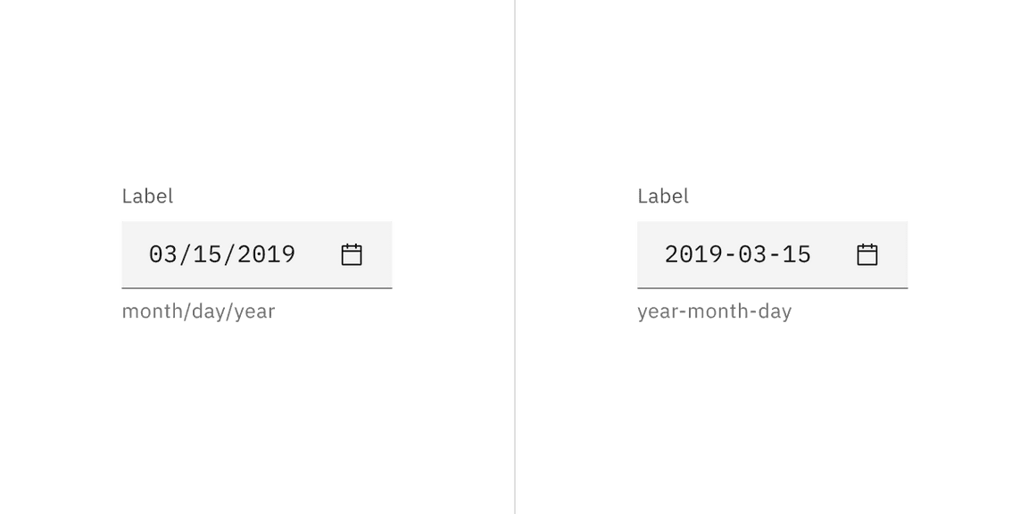 Localized dates example Localized dates example